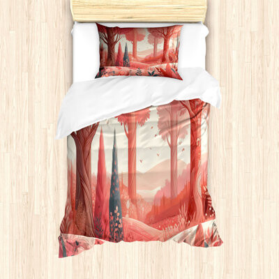 Ambesonne Microfiber Duvet Cover Set