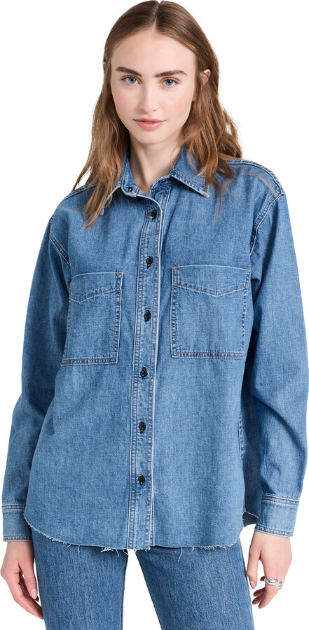 Askk Ny Oversized Denim Shirt