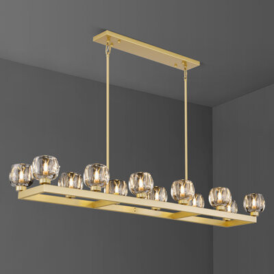 Cocowood Goods Dimmable Glass Shade Chandelier