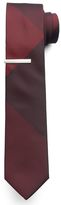 Thumbnail for your product : Apt. 9 Amos Colorblock Skinny Tie & Tie Bar Set - Men