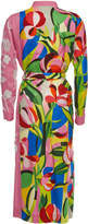 Thumbnail for your product : Mary Katrantzou Merlin Printed Coat with Embroidery