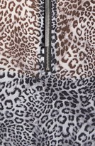 Thumbnail for your product : Vince Camuto 'Glacier Leopard' Print Crewneck Blouse (Regular & Petite)