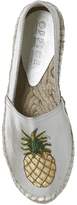 Thumbnail for your product : Office Forestry Embroidered Espadrilles Silver