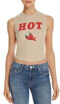 Thumbnail for your product : Wildfox Couture Hot Chili Cropped Tank