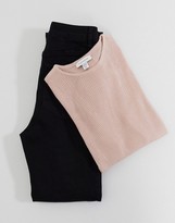 Thumbnail for your product : Topshop crew neck jumper in pink