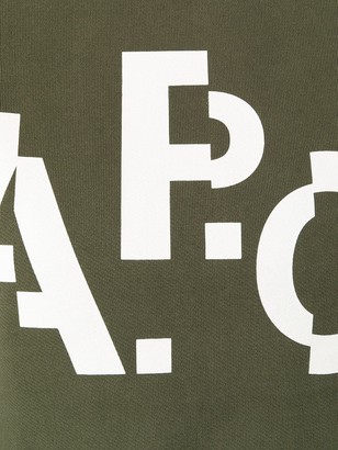 A.P.C. Distorted Logo Jumper
