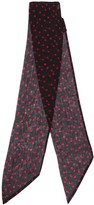 Thumbnail for your product : Saint Laurent Polka Dot Silk Scarf