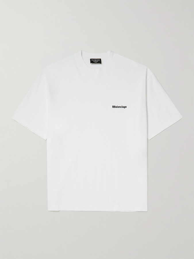 Balenciaga White Men's T-shirts | Shop the world's largest collection 