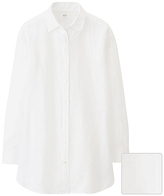 Thumbnail for your product : Uniqlo WOMEN Premium Linen Long Sleeve Tunic