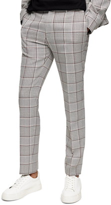 black plaid pants skinny