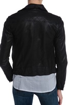 Thumbnail for your product : WLG Leather Biker Jacket