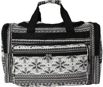 World Traveler Value Series Winter 16-Inch Carry-On Duffel Bag - Deer