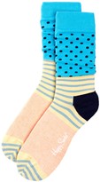 Thumbnail for your product : Happy Socks Mixed Print Crew Sock