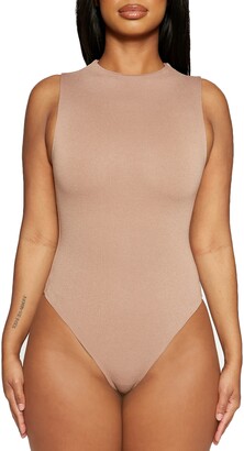Naked Wardrobe The NW Sleeveless Bodysuit - ShopStyle