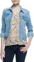Thumbnail for your product : Joie Classic Faded Denim Jacket