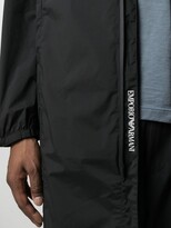 Thumbnail for your product : Emporio Armani Zip-Front Concealed-Hood Coat