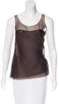 Thumbnail for your product : J. Mendel Sleeveless Scoop Neck Top