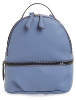 Thumbnail for your product : T-Shirt & Jeans Textured Faux Leather Mini Backpack - Blue