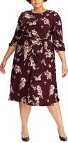 Thumbnail for your product : Ralph Lauren Floral Midi Dress