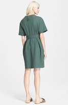 Thumbnail for your product : Marc Jacobs Short Sleeve Pleated Gabardine Dress