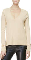 Thumbnail for your product : The Row Easy V-Neck Pullover Sweater, Matchstick