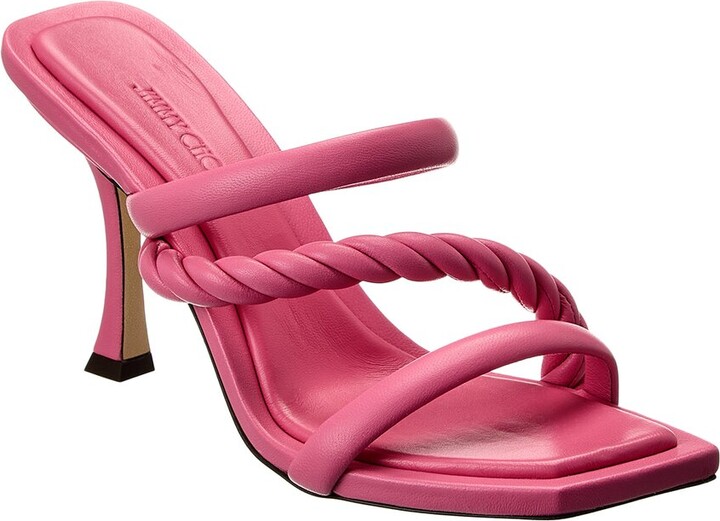 Jimmy Choo Diosa 90 Leather Sandal