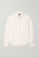 Thumbnail for your product : RtA Brady Pinstriped Twill Shirt - White