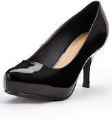 Thumbnail for your product : Shoebox Shoe Box Park Mid Heel Court Shoes - Black
