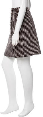 Tory Burch Printed Mini Skirt