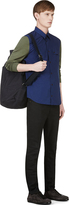 Thumbnail for your product : Carven Navy Colorblocked Jersey Sleeve Shirt
