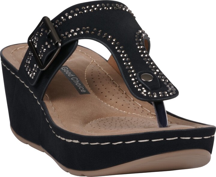 GC Shoes Alani Wedge Sandal