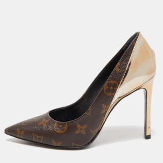 Louis Vuitton Women's Gold Shoes