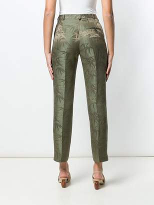 Etro printed tailored trousers