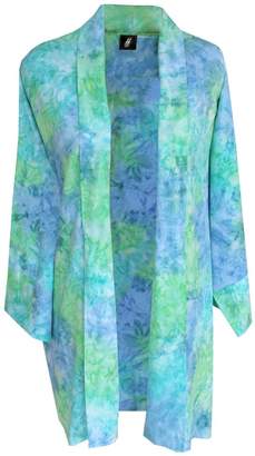 Fashion Fulfillment PLUS Size Tunic Cardigan | Women's Kimono Style | Handmade: One Size (1X-3X)