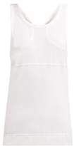 Thumbnail for your product : adidas by Stella McCartney Fitted Jersey Tank Top - Womens - White
