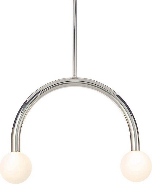 REGINA ANDREW Happy Pendant Light in Brass, Size: Small