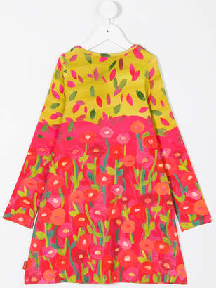 Oilily flower and leaf print dress