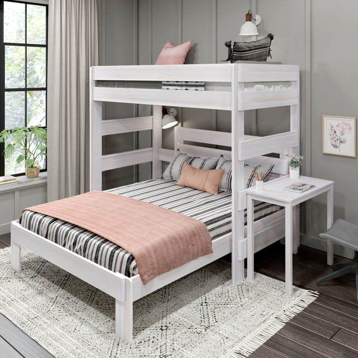 Max & Lily Max and Lily Farmhouse Twin over Queen L Shaped Bunk Bed