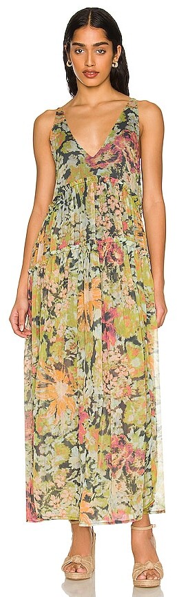 Free People Ruffled Maxi | Shop the world's largest collection of 