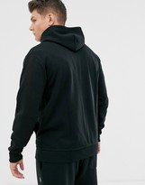 Thumbnail for your product : Polo Ralph Lauren Big & Tall icon logo full zip hoodie in polo black