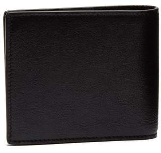 Balenciaga Explorer Bi Fold Leather Wallet - Mens - Black