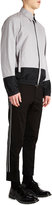 Thumbnail for your product : Jil Sander Colorblock Zip Front Jacket