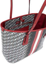 Thumbnail for your product : Bally stripe and 3D print tote bag