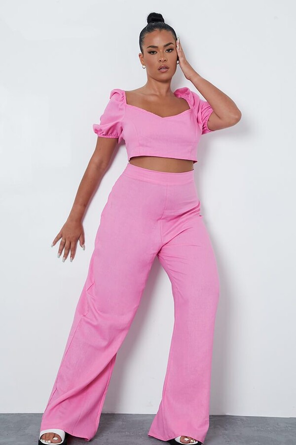 plus size pink pants