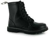 Thumbnail for your product : Miso Womens 8 Eyelet Ladies Ankle Boots Shoes Lace Up Round Heel Textile
