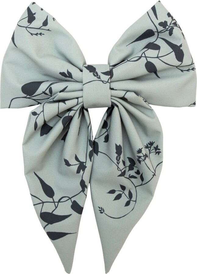 Rainsisters Green Hair Bow Clip: Minty Kiss