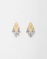 Thumbnail for your product : Topshop Diamond Mini Tassel Drop Earrings