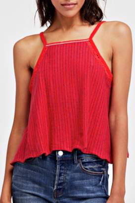 Free People Red Anna Tank