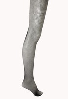 Thumbnail for your product : Forever 21 Fancy Metallic Fishnet Tights