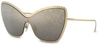 Dolce & Gabbana Eyewear Baroque Print Sunglasses